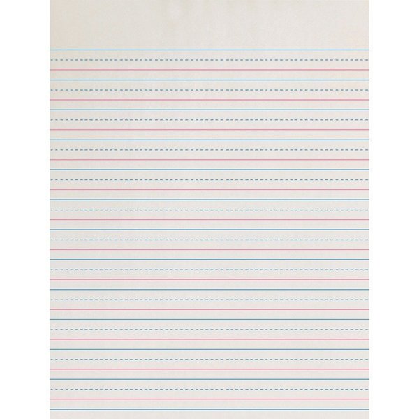 Zaner-Bloser Paper, Zb, Newsprnt, Gr2,500Sh Pk PACZP2613